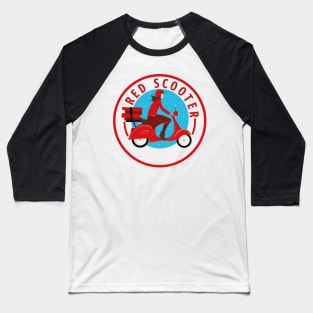 red scooter Baseball T-Shirt